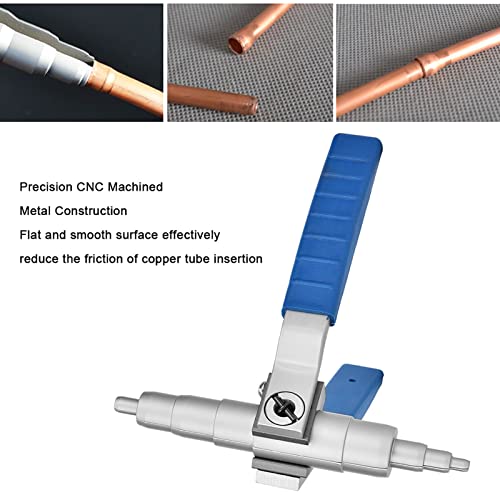 Garosa manual copper pipe expander and deburring tool kit for 1/4 to 7/8 inch tubing