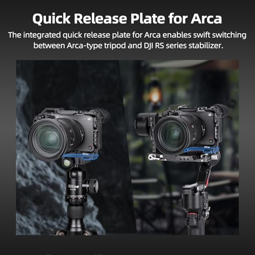 Nitze FX2 Cage for Sony FX2 Camera & XLR Handle - T-S16A