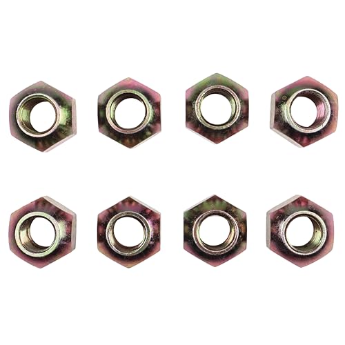 DVPARTS 8X lug nuts 6564669 for Bobcat 1600, 2000, 2400, 2410, 1213, S100 and S130 models