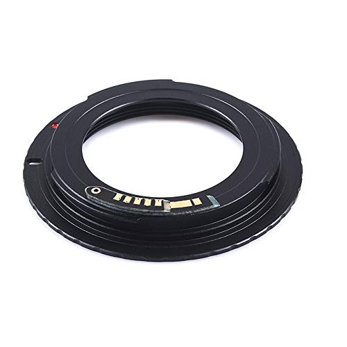 M42 to EF Lens Adapter,M42 (42mm) Screw Lens to Compatible with EF-S Cameras, fits EF1D, DS, Mark II, III,IV,1DC,1DX,D30,D60,10D,20D,20DA,5D,Mark II,Mark III,7D,Rebel XT,XTi,XSi,T1,T1i M42 to EF adapter