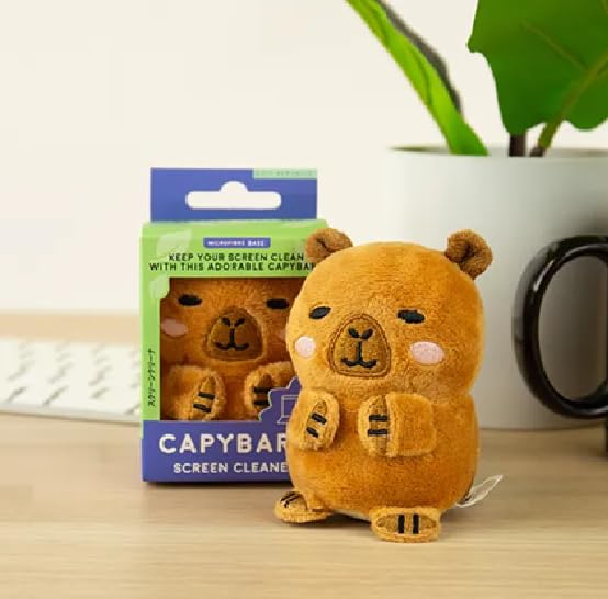 Gift Republic Capybara Screen Cleaner Buddy, Brown