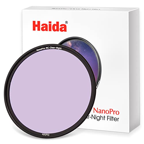 Haida 52MM Clear-Night Filter Light Pollution Source Reduction for Sky/Star Clear Night