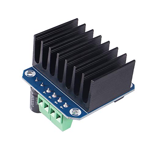 BTS7960 43A Dual H-Bridge Stepper Motor Drive Current Limit Control Semiconductor Cooling PWM for Smart Car Motor Drive Arduino (3 Pieces) 3 pieces.