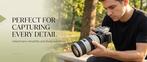 EF-EOS M AF Adapter for Canon EF/EF-S to EOS-M Cameras