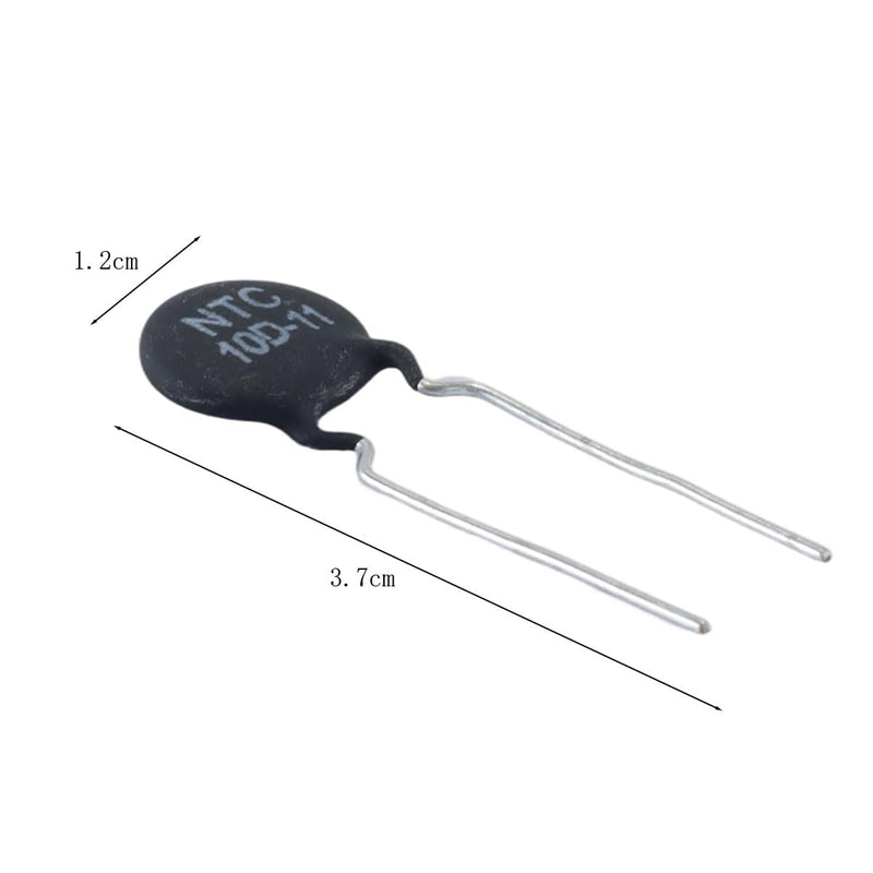 20pcs Thermistor, 10D-11 10ohm +/-10% Current Limiting Force Thermistor (10D-11)