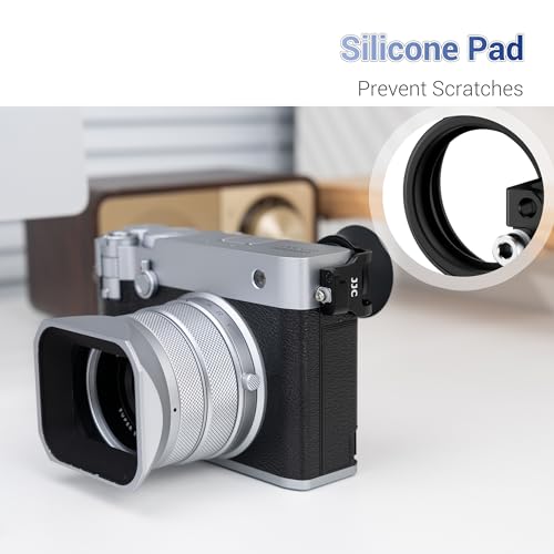 Extended GFX 100RF Eyecup Eyepiece Viewfinder for Fujifilm GFX100RF Eye Cup Silver for Fujifilm GFX100RF