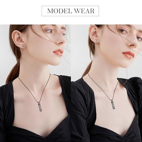 Minicremation Paw Print Cremation Jewelry for Ashes Pet Stainless Steel Cylinder Urn Vial Pendant Necklaces Celtic Knot Paw Print Ash Keepsake Jewelry for Women Men Black