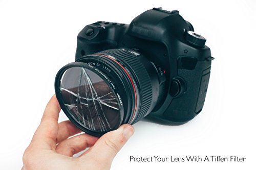 Tiffen 55mm Circular Polarizer and 55UVP 55mm UV Protection Filter