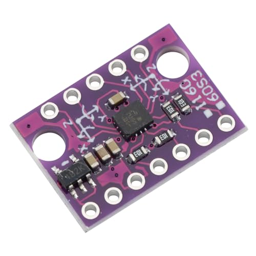 GY-BMI160 Module BMI160 6DOF 6-Axis Acceleration Gyro Gravity Sensor 3-5v IIC SPI Pin Spacing 2.54mm for Arduino (Pack of 3)