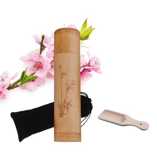 Biodegradable Bamboo Scattering Urn for Human Ashes
