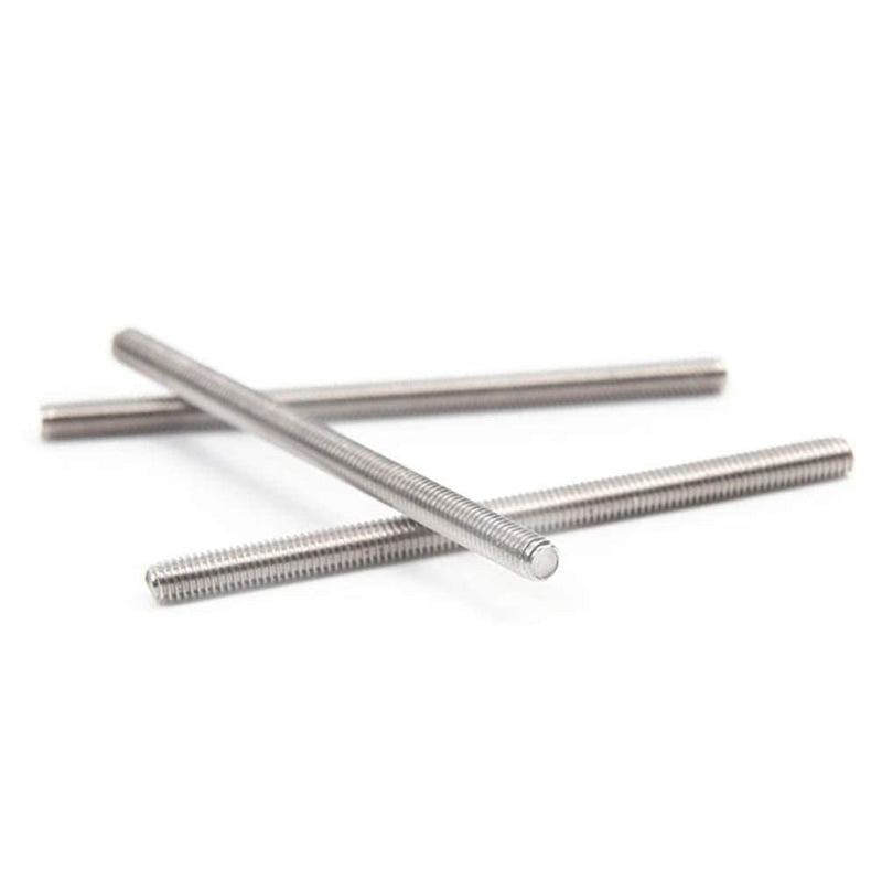 Beduan Stainless Steel 1/4"-28 Thread Fully Threaded Rod 12" Length Long Threaded Screw 1/4"-28 (1/4" Thread OD) Pack of 1