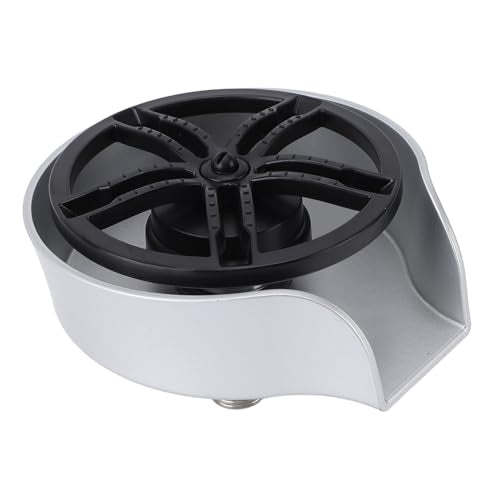 ICRPSTU stainless steel automatic glass rinser cup washer for kitchen sinks, silver pressure glass washer