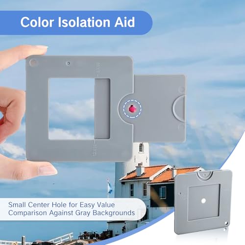 View Finder for Artists Painting Photography Artist Tool with Sliding Mechanism Optical Viewfinder for Art Composition Custom Reel Tool for Directors Snow Weather Camera Aid