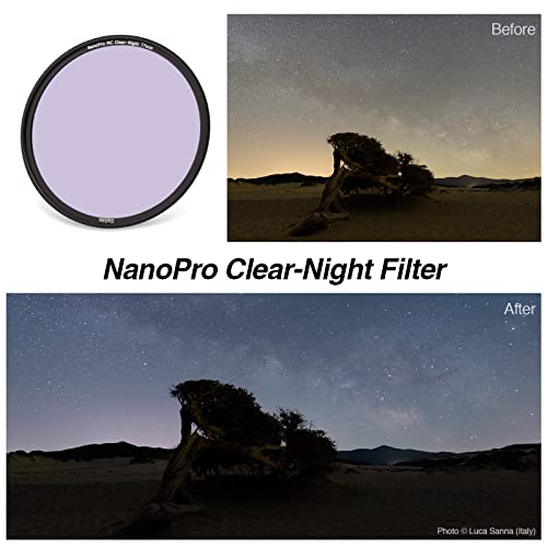 Haida 52MM Clear-Night Filter Light Pollution Source Reduction for Sky/Star Clear Night