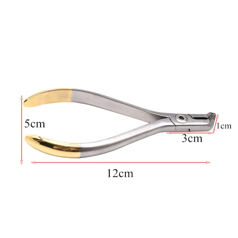 [Australia - AusPower] - Dental Distal End Cut Plier, Soft Wire Orthodontic Cutter Surgical Instrument Tool, Tooth Pulling Kit Braces Removal Tools 