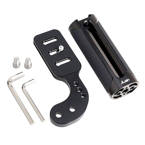 Foto4easy Universal Camera Side Handle Grip with Arca Swiss Plate for Canon Nikon Sony Fujifilm DSLR Camera