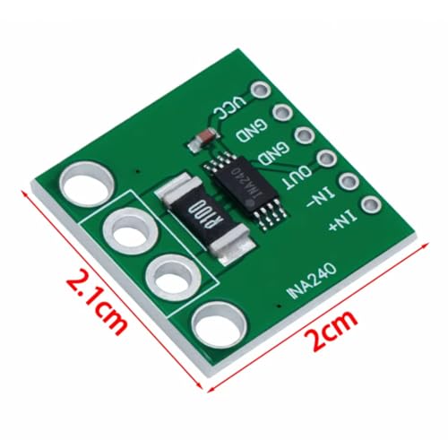 INA240 Board INA240A1 Current Detection Amplifier for Current Monitoring Dual Way Current Collection