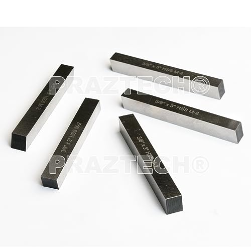 New 5 Pcs 3/8" x 3/8" x 3" HSS Square Tool Bit Lathe Fly Cutter Mill Blank M2
