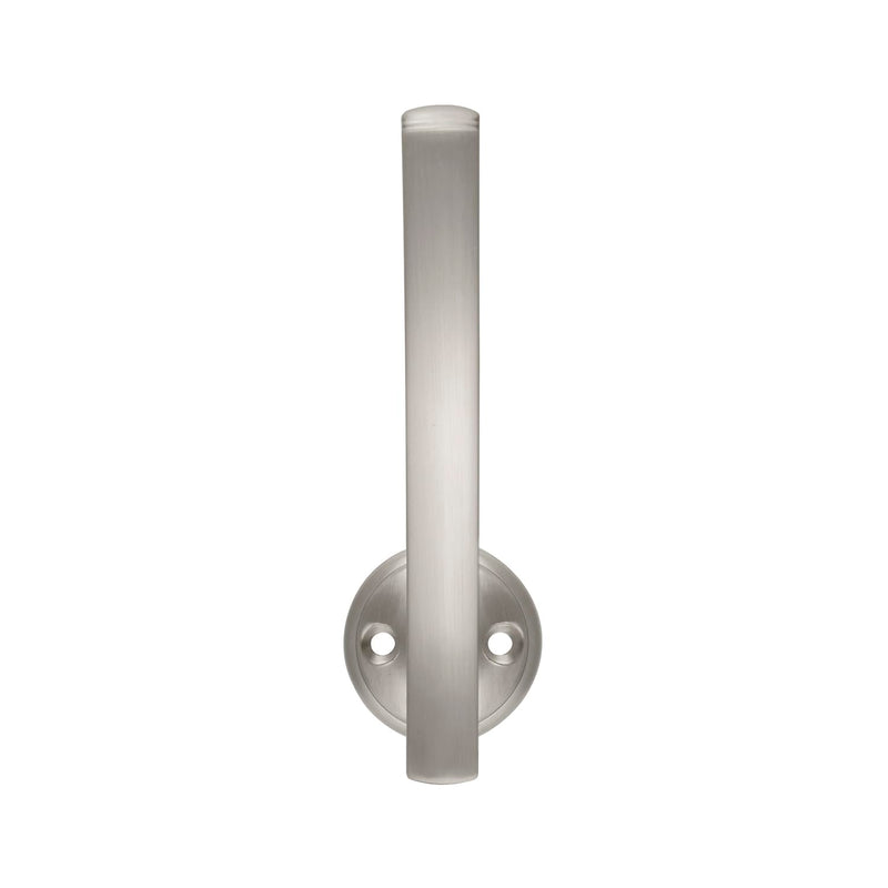 [Australia - AusPower] - Hickory Hardware Transitional P2145-SN-5B American Diner Collection Wall Hangers - 5 Pack Wall Hook 7/8 Inch Center to Center - Durable Zinc Material Satin Nickel Finish - Wall Mount Hooks for Hanging 
