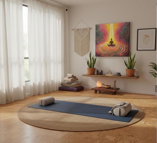 Kyczmys Chakra Chart Canvas Wall Art 12"L x 12"W