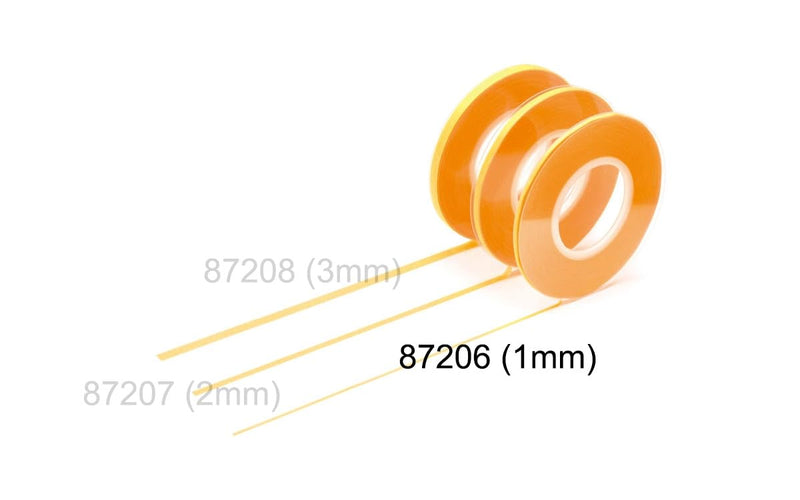 Tamiya TAM87206 87206 Masking Tape 1 mm/18 m, Model Making, Accessories