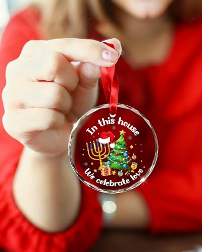 Hanukkah Gifts for Women Men, Hanukkah Christmas Tree Ornaments 2026 Hanukkah Ornaments