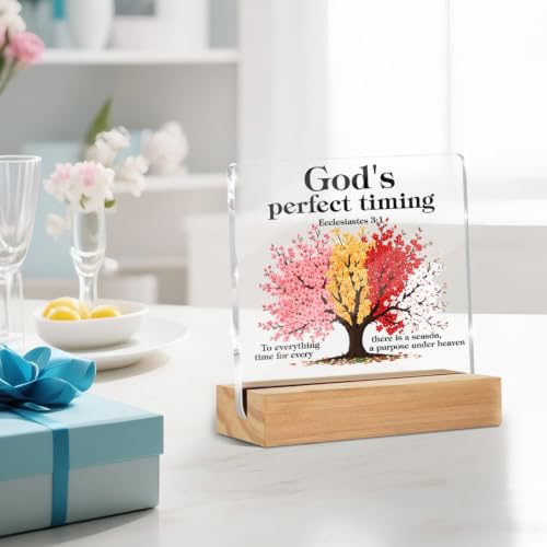 Religious Bible Christian Gifts Employee Appreciation Gift Decorative Signs Multicolor 1672