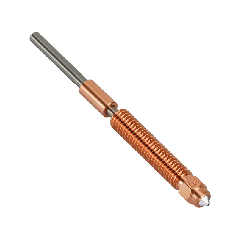 Nozzle Set 0.2 mm 0.4 mm 0.6 mm 0.8 mm for K2, K2 Pro, K2 Plus & Hi (Pack of 4) - Precision Nozzles for Clean Extrusion - Fast Heating Time & Stable Print Quality - Durable & Compatible
