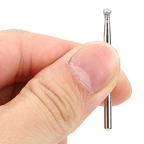 30-Piece Diamond Grinding Bits Diamond Grinding Points 3 mm Diamond Cutter Carving Tools for Jade Jewellery Stone Ceramic