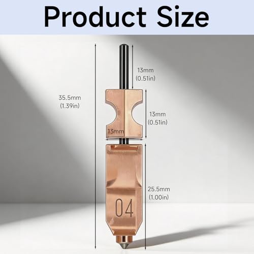 Icetop High-Speed Nozzle Assembly,Hardened Steel Tip for AD5X 3D Printer