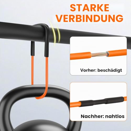 900 Piece Heat Shrink Tube Set, 2:1 Waterproof Heat Shrink Tubing, Heat Shrink Tubing, Perfect for Wire Connections, Cable Repairs and Electrical Insulation (12 Sizes) 900 pieces
