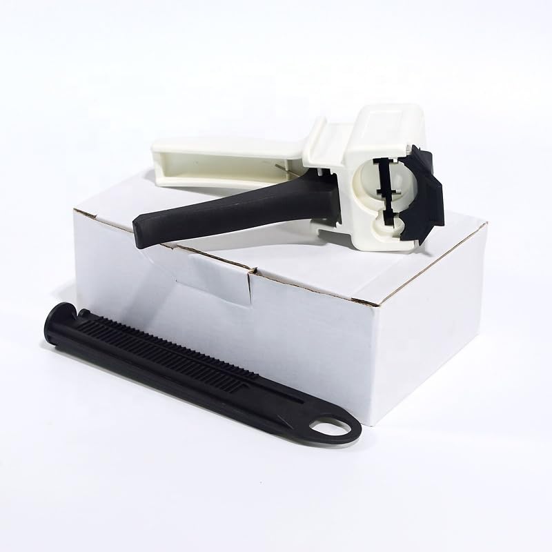COHUI 10:1 dispenser gun for 50mL and 75mL two-part adhesive cartridges with mixing nozzle holder