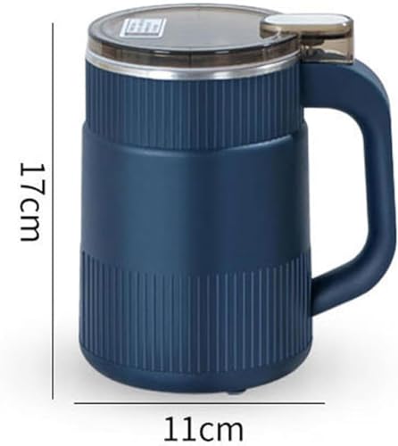 Household Small Powder Grinding Machine, Electric Spice Grinder Fine Powder, Stainless Steel Multifunctional Powder Grinder for Herbs Spices Coffee Beans Nuts Grains (Blue) Blue