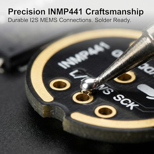 3pcs INMP441 Omnidirectional Microphone Module, I2S MEMS Interface Microphone Compatible with Arduino ESP-32 for and Professional Audio Recording Module