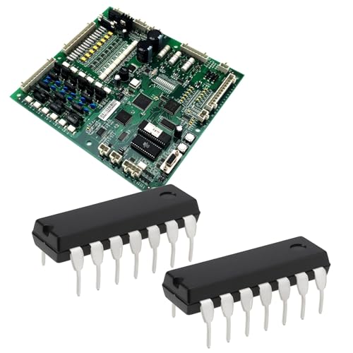 EMSea SN74HC14N 6-K Schmitt Trigger Inverter IC Chip DIP14 for Breadboard (Pack of 20)