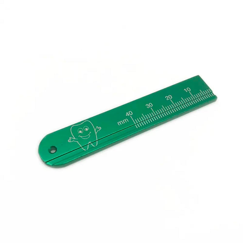 [Australia - AusPower] - 5pcs Dental Endo Rulers Span Measure Scale Endodontic Dentist Tools Materials Colorful 