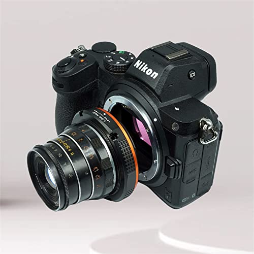 PHOLSY Lens Mount Adapter Compatible with M39 LTM Lens to Nikon Z Camera Leica 39mm to Nikon Z