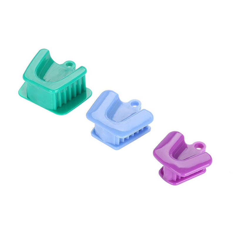 Pack of 3 Mouth Support for Bite Splints Oral Care Accessories, 3 Sizes | plastic mouth opener, dentist mouth support, bite block, pillow opener, retractor, small, medium, large