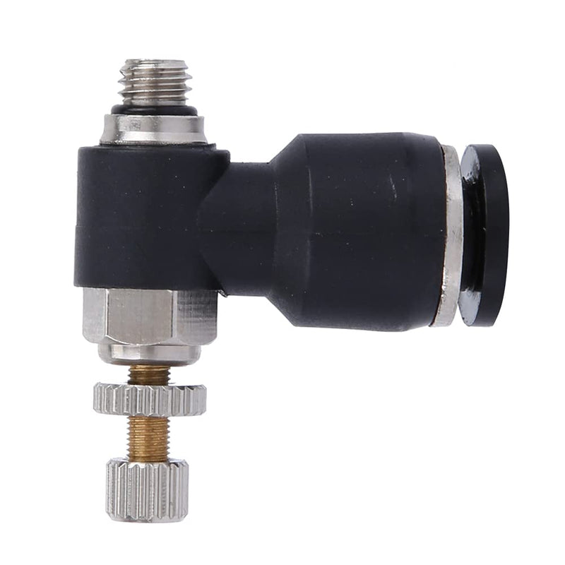 CO2 Laser Air Adjuster, Air Pipe Adjustable Joint C02 Gas Nozzle Valve Engraving Machine Nozzle Air Valve (Trachea 6mm/Thread M5/Adjustable) Trachea 6mm/Thread M5/Adjustable