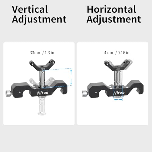 Nitze 15mm Universal Lens Support with Rolling Y-Bracket - N04B