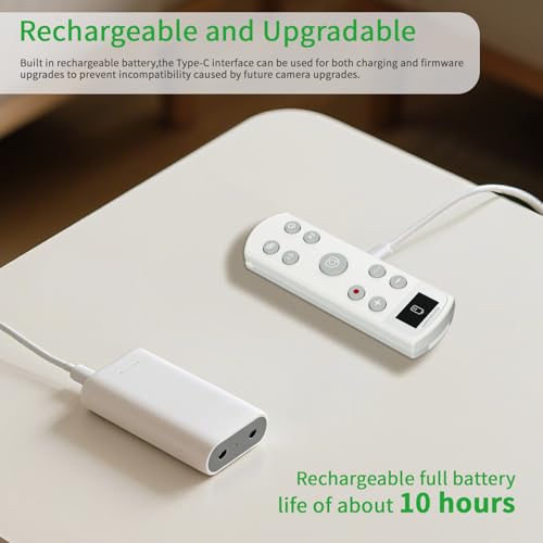 for Sony Rechargeable Wireless Remote Control Camera Shutter Release White for Sony
