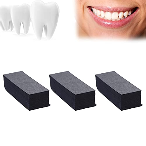 Pack of 300 dental articulation paper, dental teeth supplies dental accessories with plastic dispenser (blue) blue