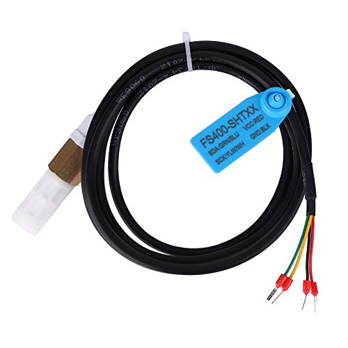 FS400-SHT3X Soil Digital Temperature Humidity Sensor Probe Copper and Plastic Shell I2C Output(SHT31)