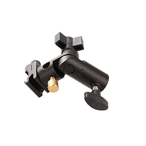 Fotga 2 Pack Camera Flash Speedlite Mount Swivel Light Stand Bracket with Umbrella Reflector Holder for Camera DSLR Nikon Pentax Olympus DSLR Flashes Studio Light LED Light