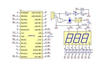 [Australia - AusPower] - HiLetgo VOT-8 Voltmeter Kit Voltage Meter Electronic Production Suite DIY Kit for Student Electronic Exercise 