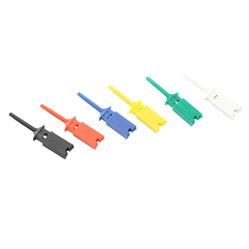 USB Logic Analyzer 24MHz MCU Debugging Tool Logic Analyzer 8 Channel UART IIC SPI with 12 Test Clips and USB Cable for Arduino for ARMFPGA