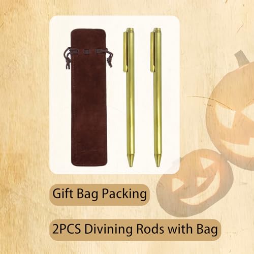 FOWBOA ghost hunting kit with spiritual EMF meter and two copper dowsing rods