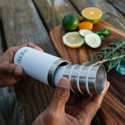 YETI Shot Glasses with Carrying Case, Set of 4 Black