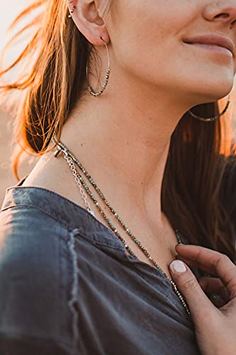 My Saint My Hero Morse Code Prayer Rope Necklaces – Handcrafted Spiritual Jewelry - Unique Wearable Blessings With Prayers Encoded in Morse Code The Lord's Prayer