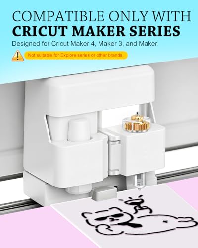 UCEC Engraving Tip with Drive Housing for Cricut Maker 4/Maker 3/Maker Drive Housing + Engraving Tip (41)